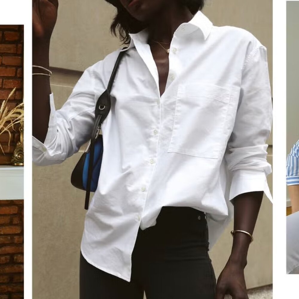 AYR The Deep End Button Down - White - Size S